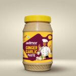 Admor Ginger Garlic Paste, Cooking Paste, 300g Pet Jar Packing, Admor Cooking Solution (अदरक लहसुन का पेस्ट), adarak lahasun ka pest, pâte d'ail et de gingembre,