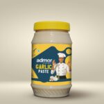 Admor Ginger Garlic Paste, Cooking Paste, 300g Pet Jar Packing, Admor Cooking Solution (अदरक लहसुन का पेस्ट), adarak lahasun ka pest, pâte d'ail et de gingembre, - Image 3